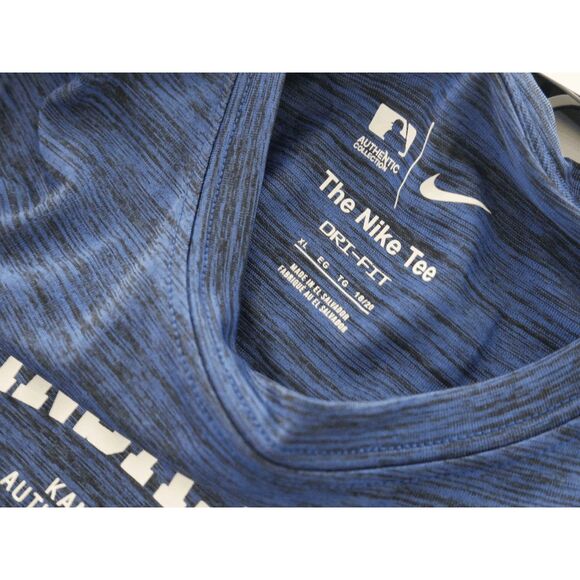 Kansas City YOUTH Royals Nike Authentic Collection Velocity T-Shirt XL (18/20) - Picture 8 of 10